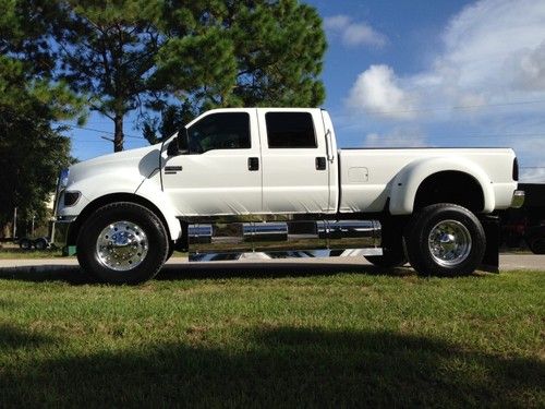 2007 ford f650 himarc cat diesel leather loaded