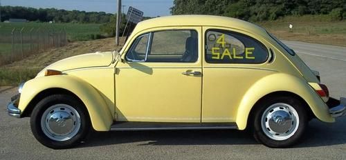 Find used 1972 Volkswagen Standard Beetle - Yellow - Nice ... Find used 1972 Volkswagen Standard Beetle - Yellow - Nice ...
