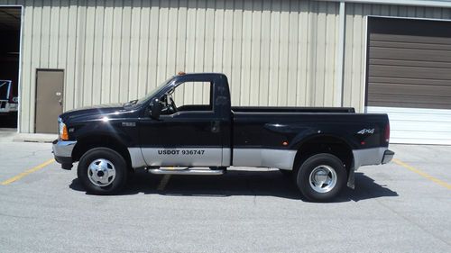 2001 ford f-350 crew cab long bed  dully 7.3l  v10   4x4  5th wheel hook-up