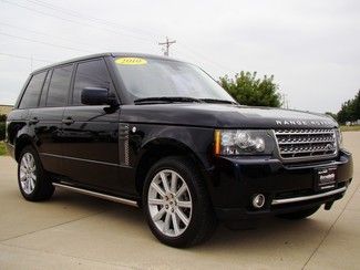 2010 land rover range rover super charged! loaded!!nav heated and cooled seats!!