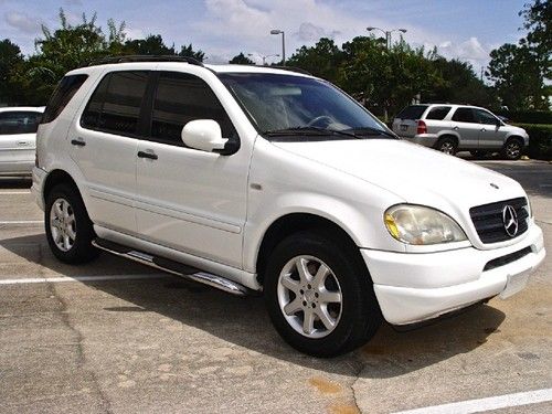 2000 00 mercedes benz ml 430 ml430 4matic 4x4 navigation dvd no reserve no ml320