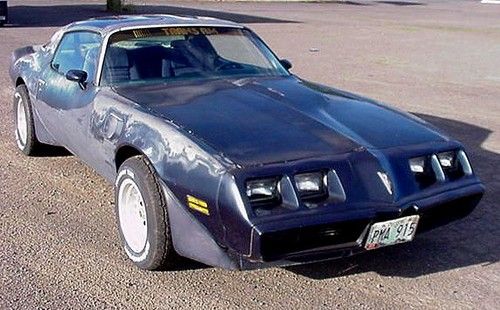 81 pontiac trans am turbo project t-tops 4 whl disc brake super straight &amp; solid