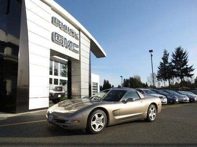 1999 chevrolet corvette hard-top z06 look with manual trans and clean ,serviced