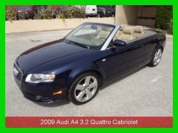 2009 3.2 used 3.1l v6 24v automatic awd convertible premium 1 owner clean carfax