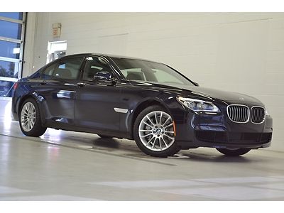 Great lease/buy! 13 bmw 750lxi executive driver assistance lighting msport