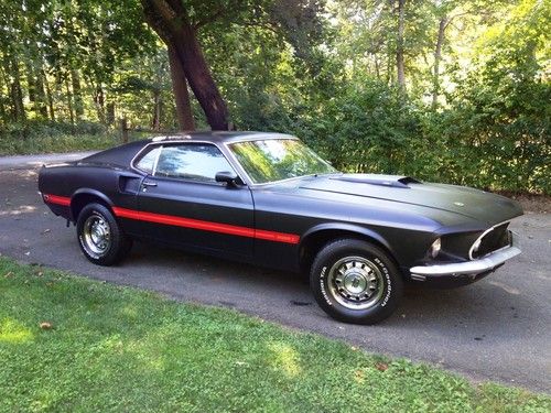 Find New 1969 Ford Mustang Fastback Mach 1 8v Auto H Code