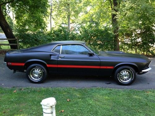 Find New 1969 Ford Mustang Fastback Mach 1 8v Auto H Code