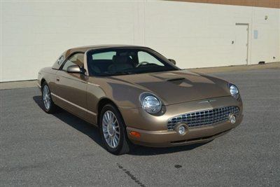 2005 ford thunderbird  50th anniversary  low miles