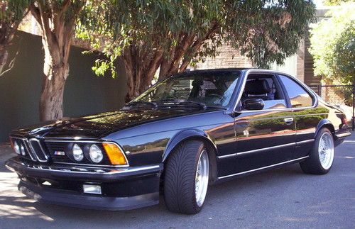 1985 bmw m635 euro 3.9 liter..,excellent...109k miles