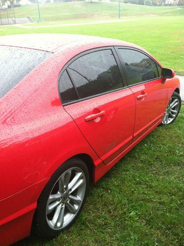 2007 red honda civic si with 46k only