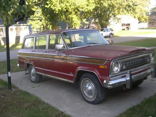 1978 jeep wagoneer base sport utility 4-door 5.9l