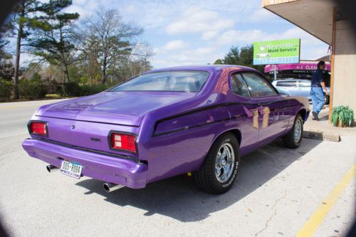 1974 plymouth duster 340 v8 new paint and interiors, goes any where
