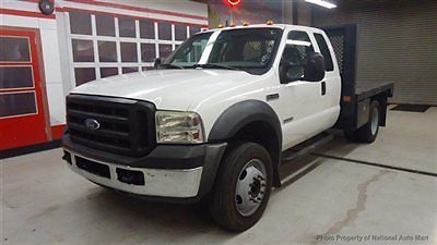 No reserve in az-2007 ford f450 super duty 9&#039; metal flat bed diesel work truck