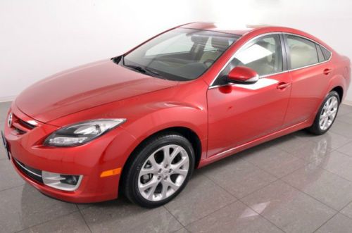 2013 mazda 6 grand touring low miles tech pkg nav bluetooth leather msrp $32,870