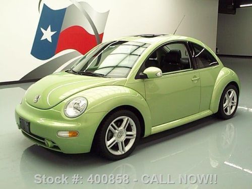 2005 volkswagen beetle gls 1.8t turbo 5-spd sunroof 63k texas direct auto