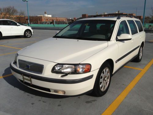 2001 volvo v70 base wagon 4-door 2.4l one owner &#034;no reserve&#034; well maintained
