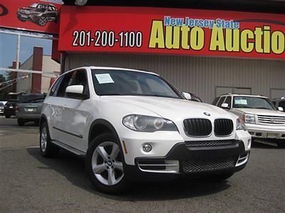 08 bmw x5 3.0si carfax certified leather panoroof all wheel drive dvd
