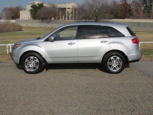 08 mdx silver/blk leather all wheel dr 88k roof all you need