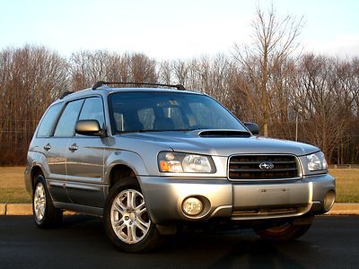 2005 subaru forester 2.5xt turbo awd -- clean -- 2 owners -- free carfax report