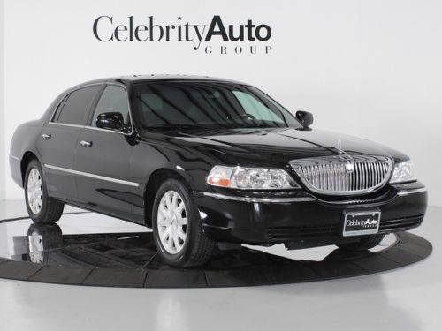 2009 lincoln town car signature limited black black