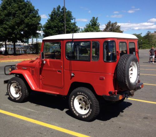 Scarce rust free original 1981 fj40 land cruiser highway gears low miles l@@k