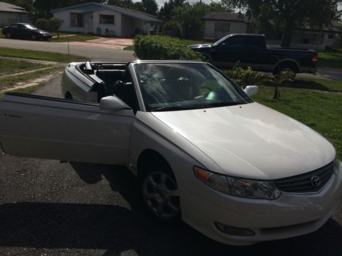 Convertible sle premium loaded ( no reserve ) ( 1 owner ) ( florida owned )