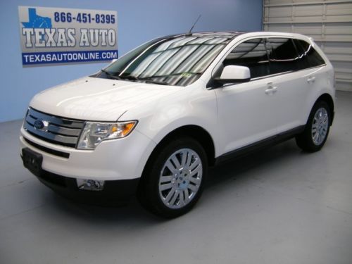We finance!!!  2010 ford edge limited pano roof nav heated leather texas auto