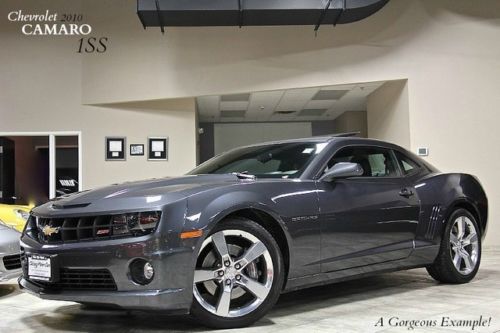 2010 chevrolet camaro 1ss coupe automatic power glass sunroof 6.2l v8 excellent!