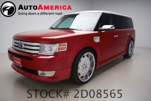 21k low miles 2011 ford flex limited fwd nav leather panoramic wheels