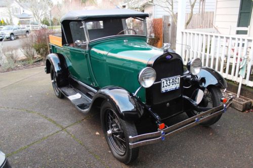 1928 ford model a roadster pickup, recent full restoration, beautiful truck!