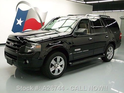 2008 ford expedition limited leather rear cam dvd 65k! texas direct auto
