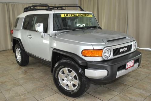 No reserve toyota fj cruiser 4x4 suv 4.0l 4wd 4dr auto one owner roof rack
