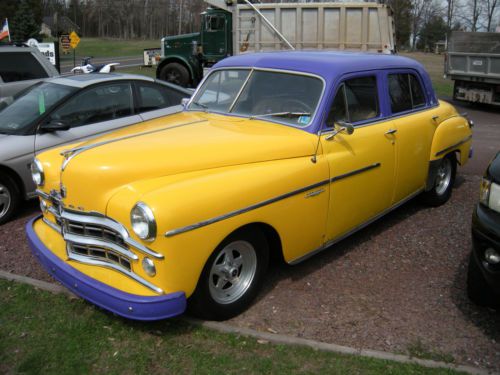 1949 dodge coronet gyro-matic runs good solid undecarriage camel theme