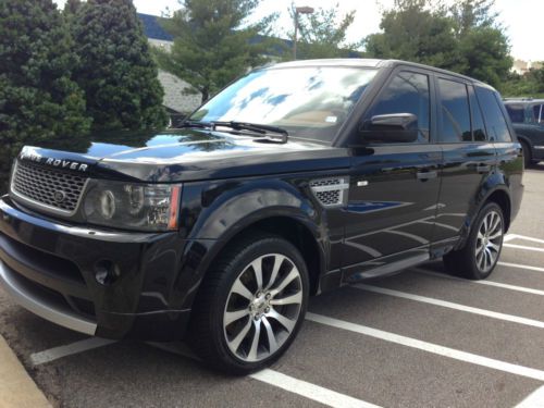 2010 range rover sport supercharged  - autobiography