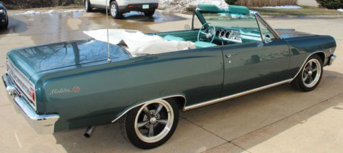 1965 chevy malibu convertible    ## full restoration##