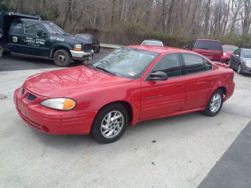 2001 pontiac grand am se--nice, clean, reliable vehicle