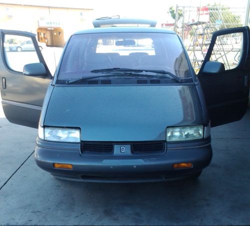 1990 oldsmobile silhouette passenger van 3-door 3.1l, 3 row seats