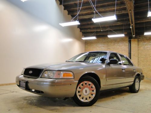 2005 crown vic p71 police, beige, 101k miles, county sheriff, clean, low price!