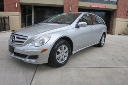 No reserve 2007 mercedes benz r350 4matic clean car fax dealer maintained look!!