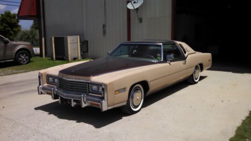 1978 cadillac eldorado biarrittz with low miles and in great condition