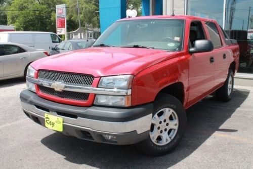 04 avalanche clean carfax 4wd alloy wheels trailering equipment z71 we finance