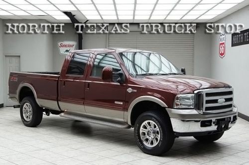 2006 ford f350 diesel 4x4 srw king ranch long bed sunroof heated leather