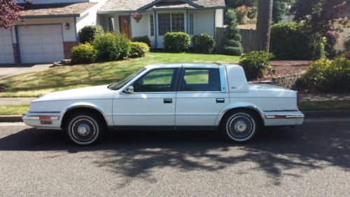 1988  chrysler new yorker only 49,615 actual miles
