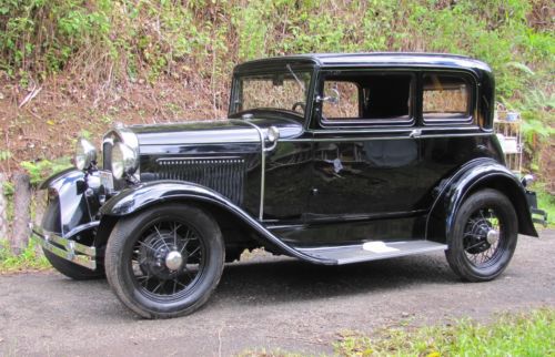 1931 model a ford victoria restored