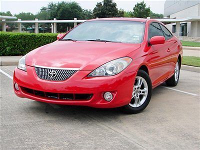 05 toyota camry solara, se coupe,red on tan,cd,brand new tires,runs gr8!!