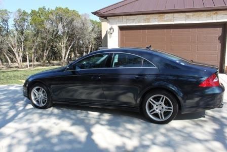 2007 mercedes-benz cls550 base sedan 4-door 5.5l with amg sports package