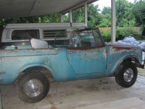 1968 international scout 800 v8 4x4--original