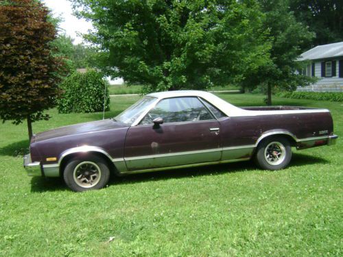 1985 chevrolet el camino conquista standard cab pickup 2-door 5.0l