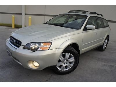 05 subaru legacy outback awd roof leather heated seats cd changer priced to sell
