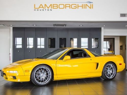 2001 acura nsx t bose cd changer 19 wheels spa yellow pearl manual 45k miles